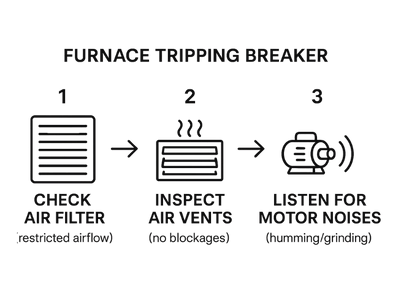 Find Why Furnace Is Tripping a Breaker